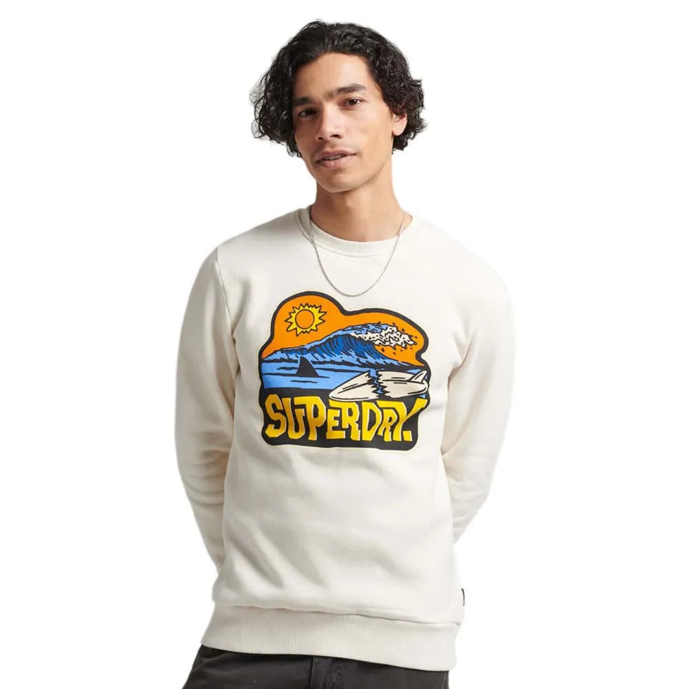 Superdry Vintage Travel Sticker sweatshirt
