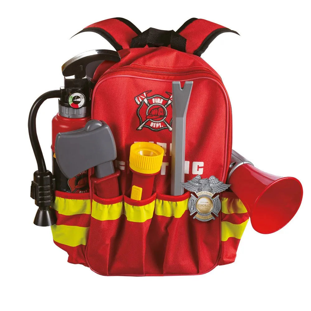 Tachan Firefighter Backpack With 6 Accessories