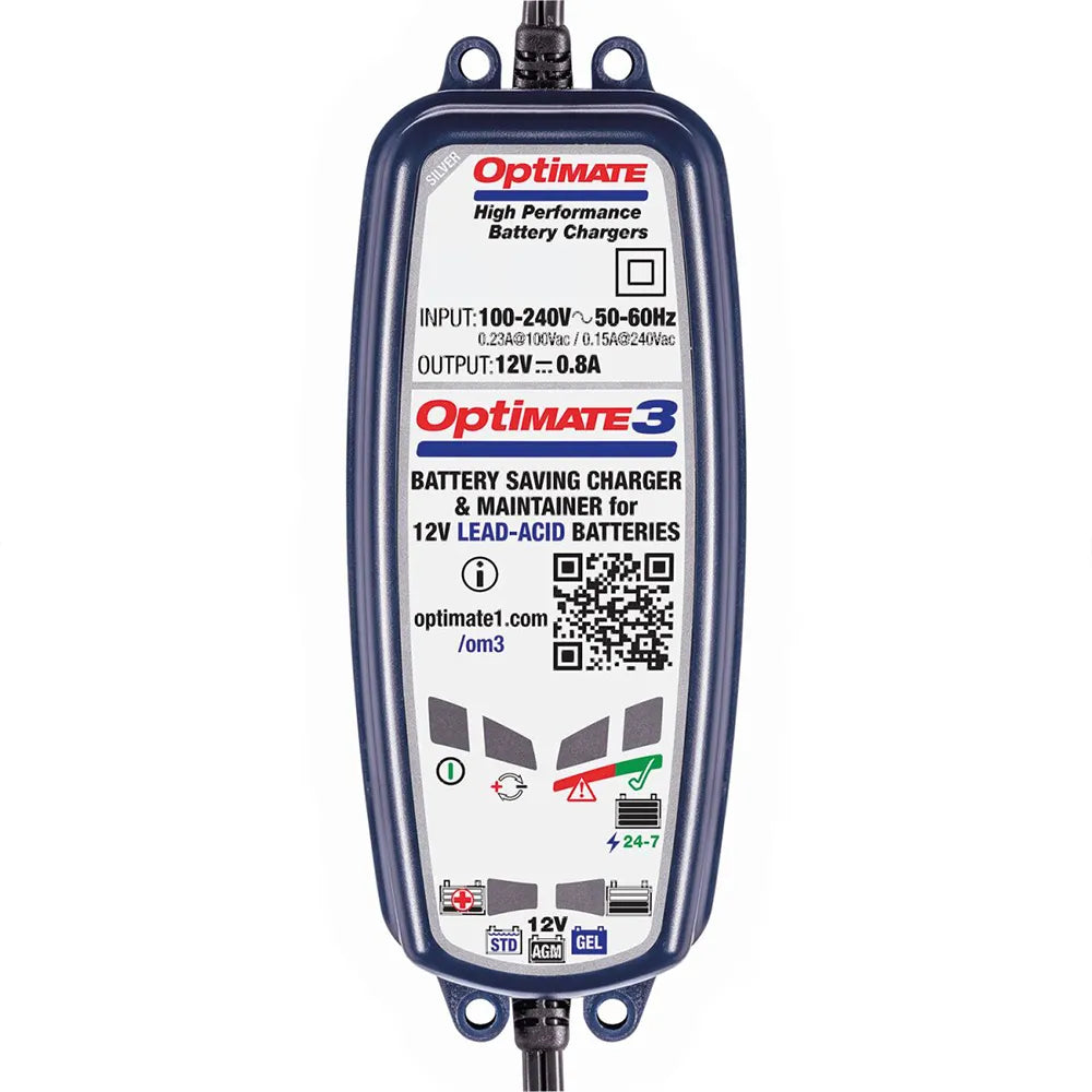 Tecmate Optimate 3 12V 0.8A TM430 charger