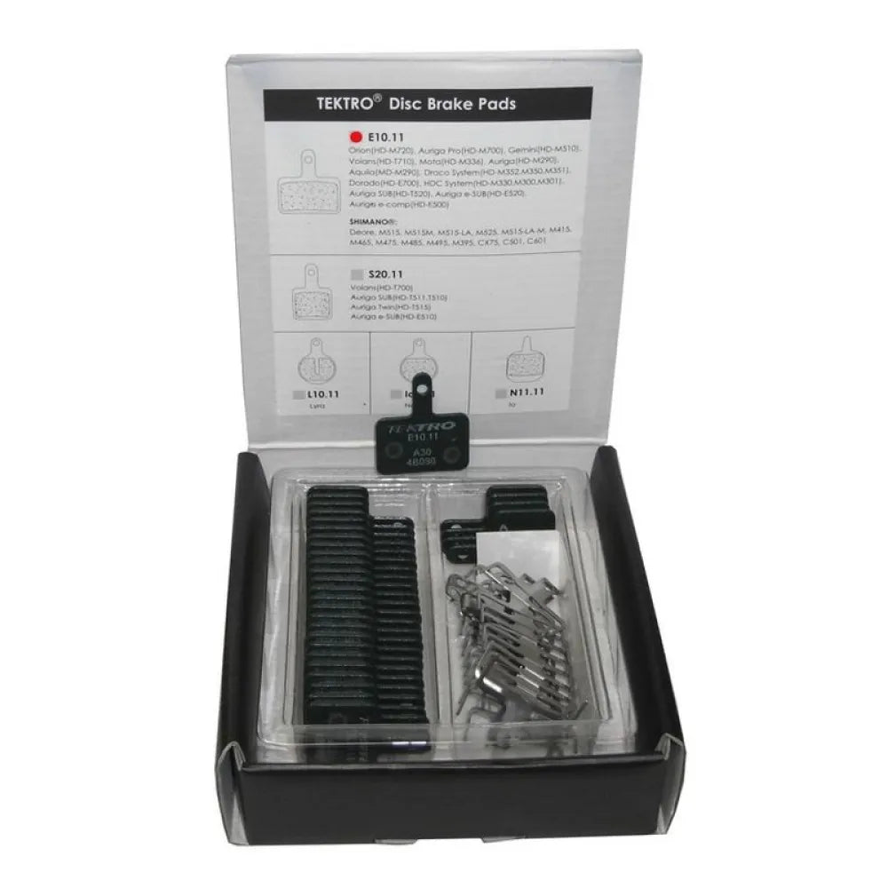 Tektro E10.11 disc brake pads 15 pairs