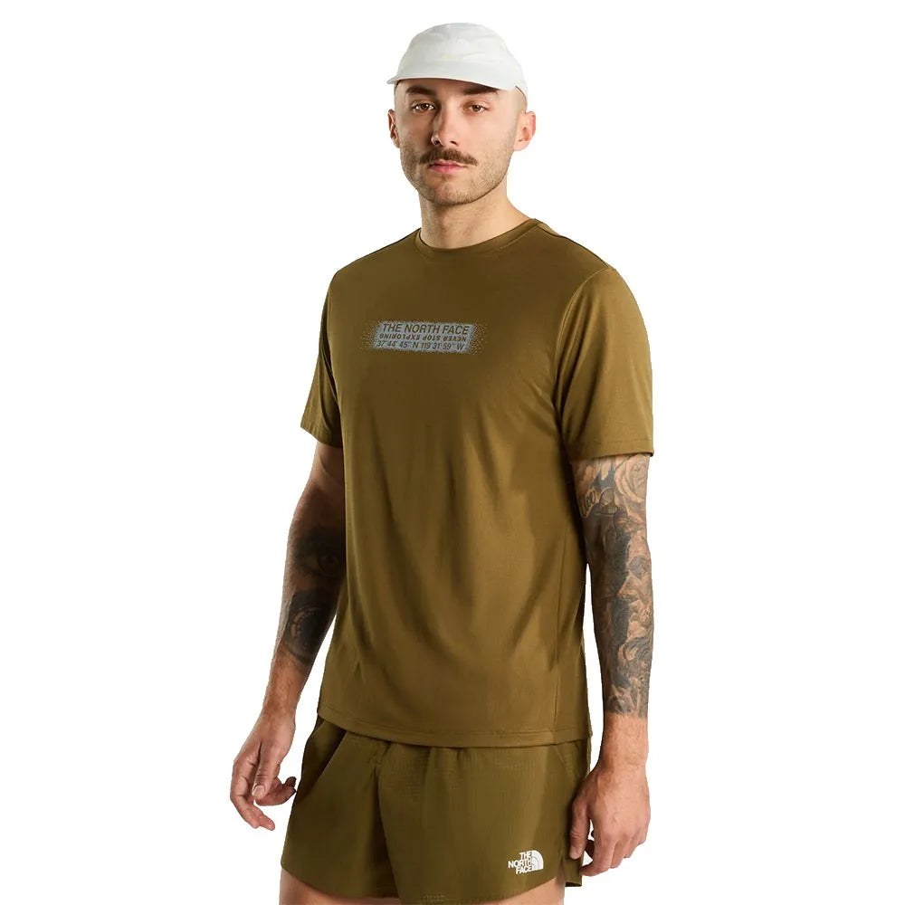 The north face 24/7 Reflective Seed Graphic short sleeve T-shirt
