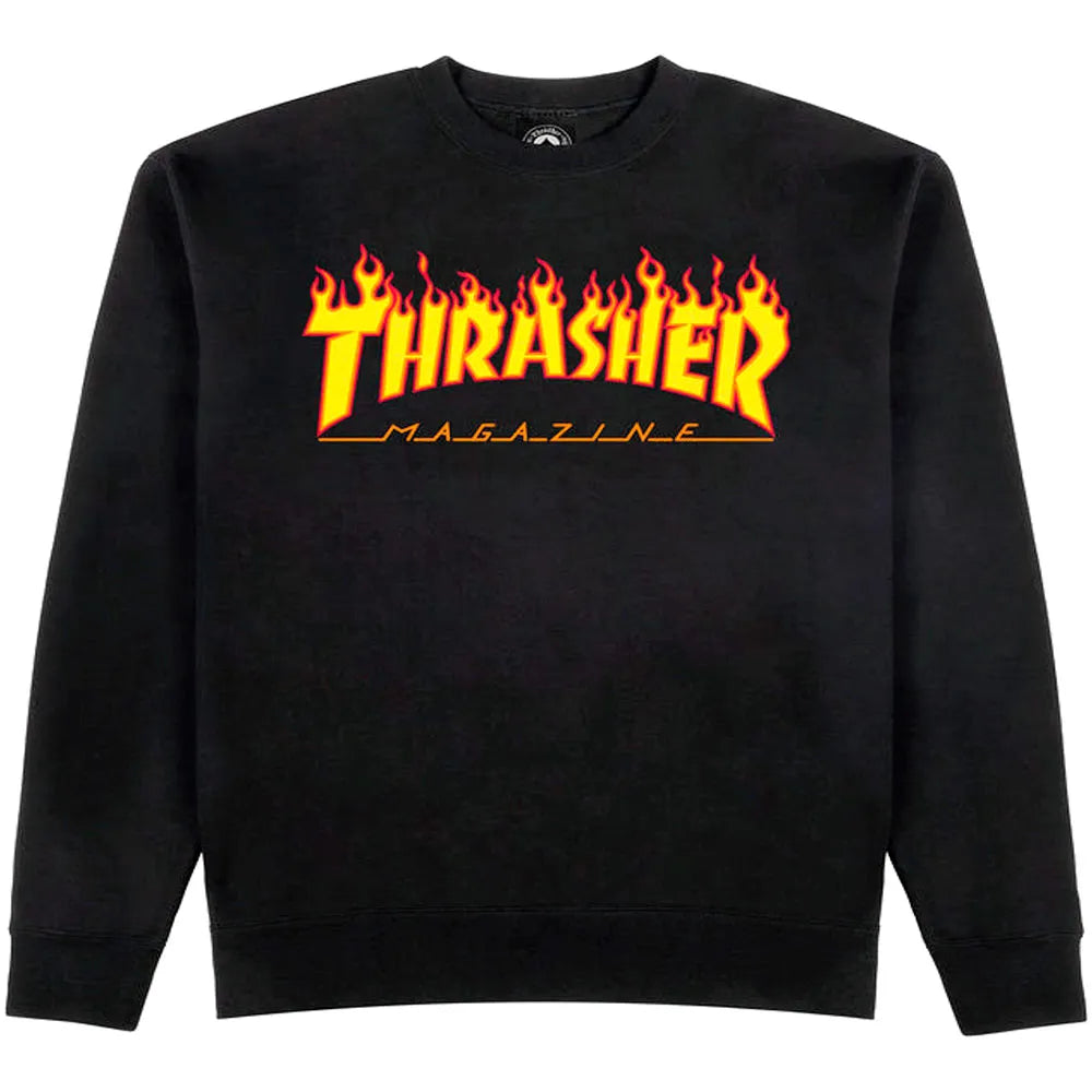 Thrasher Flame crew sweatshirt