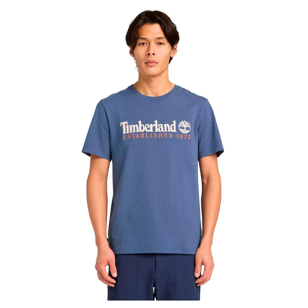 Timberland Established 1973 Embroidery Logo short sleeve T-shirt