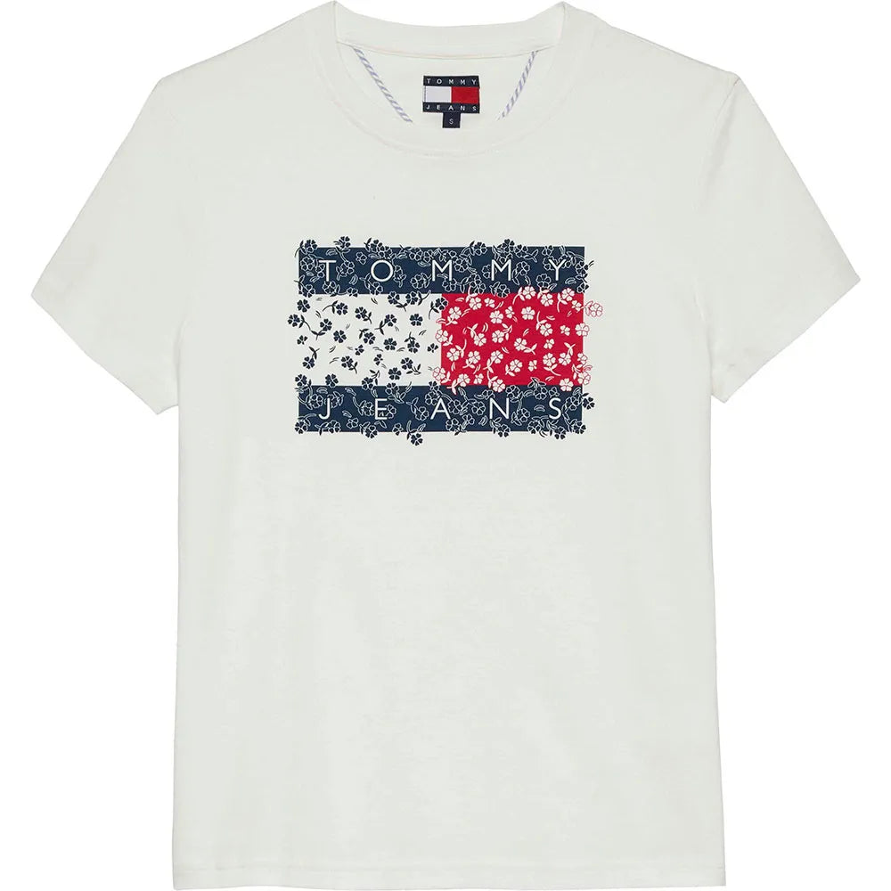 Tommy jeans Floral Flag Regular Fit short sleeve T-shirt