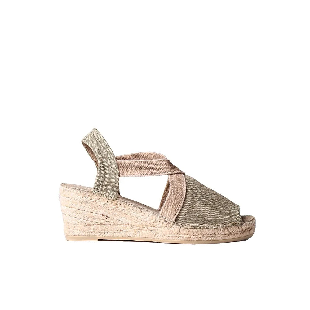 Toni pons Breda-V esparto wedge sandals