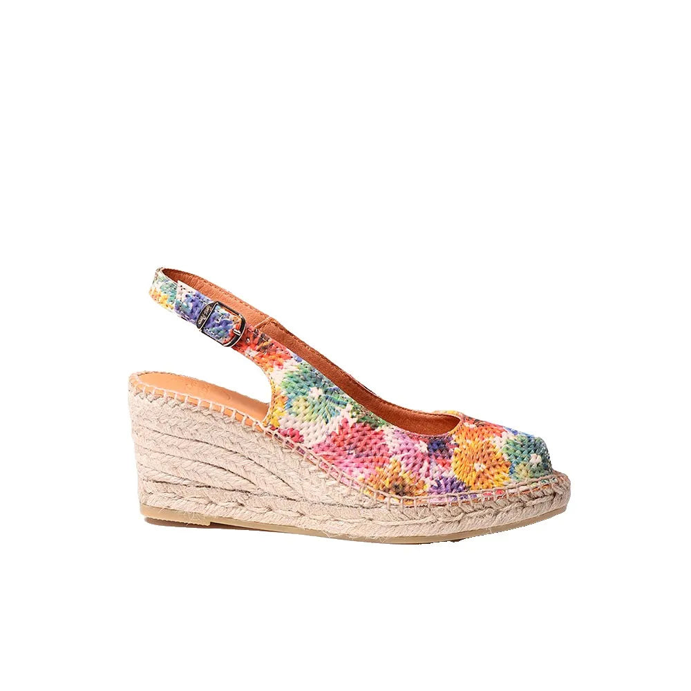 Toni pons Carol-Dm esparto wedge sandals