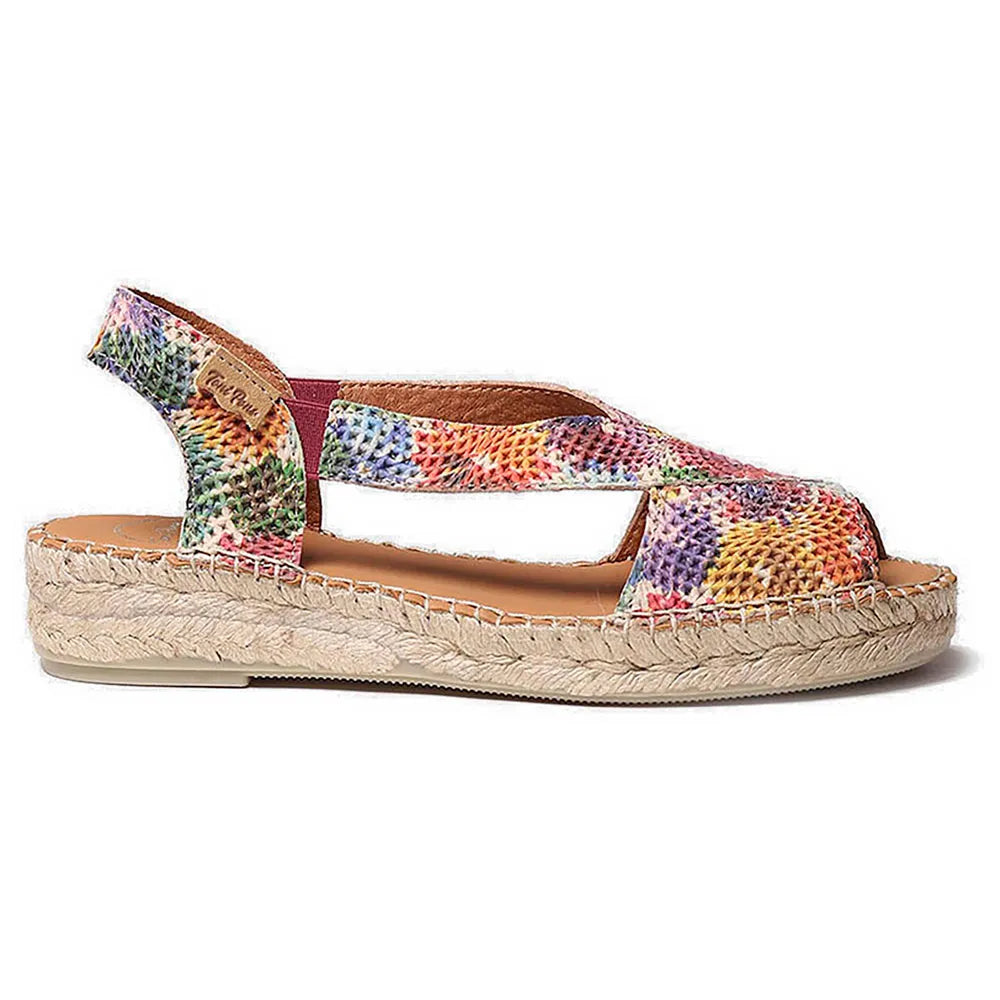 Toni pons Elda-Dm esparto wedge sandals