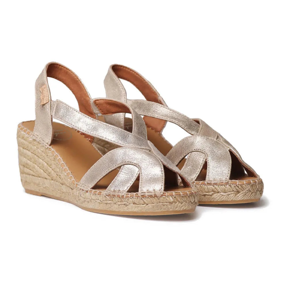 Toni pons Lucia-AS esparto wedge sandals