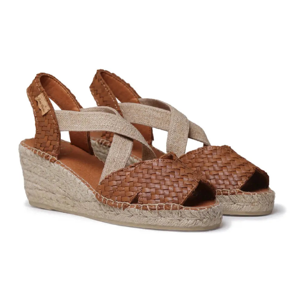 Toni pons Salina esparto wedge sandals