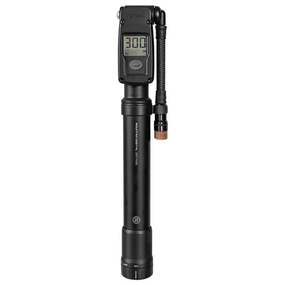 Topeak Mountain Digital 2 Stage mini pump