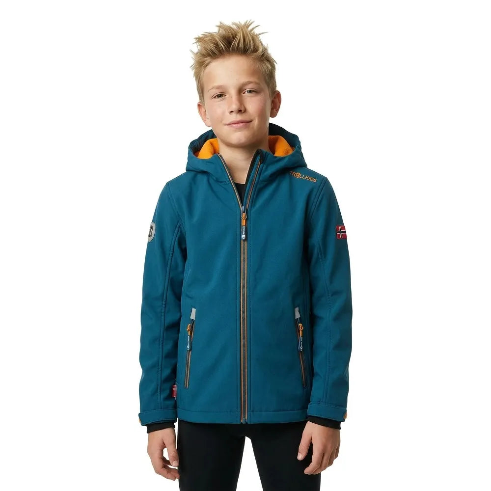 Trollkids Trollfjord softshell jacket