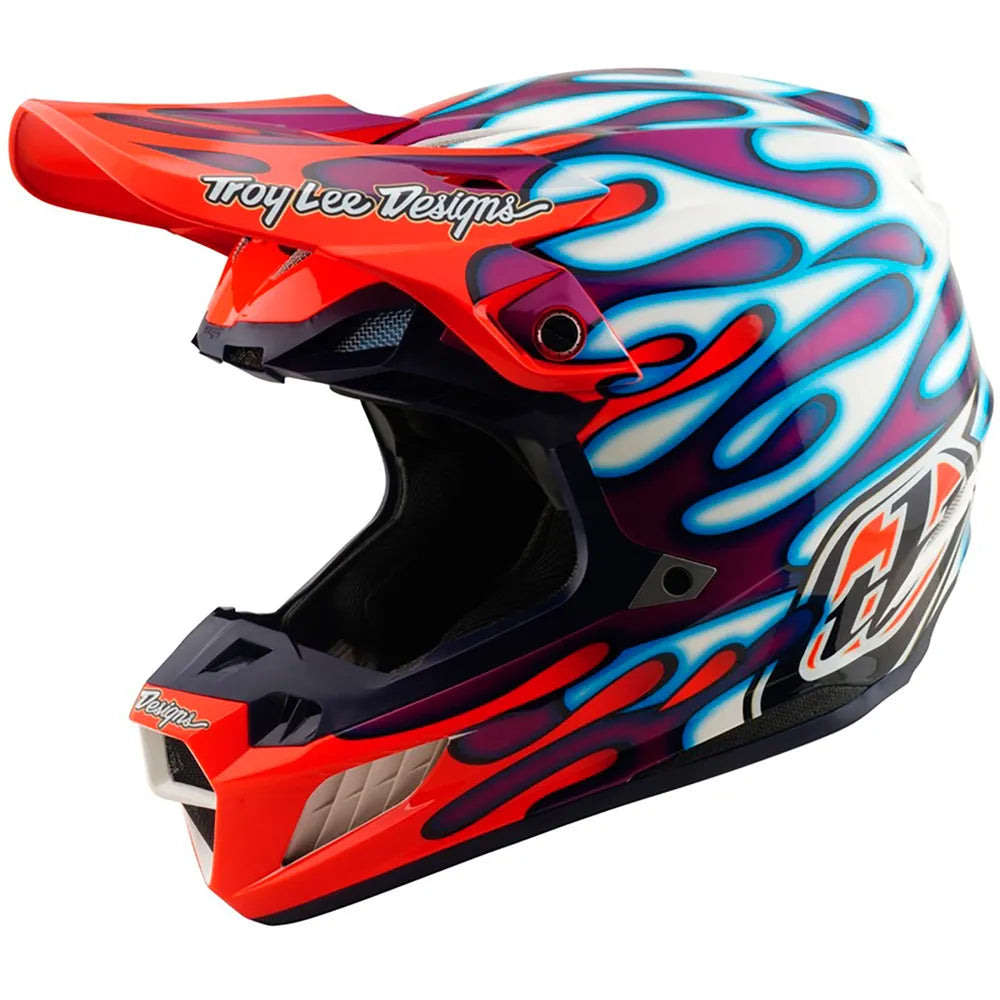 Troy lee designs SE5 Composite Overspray off-road helmet