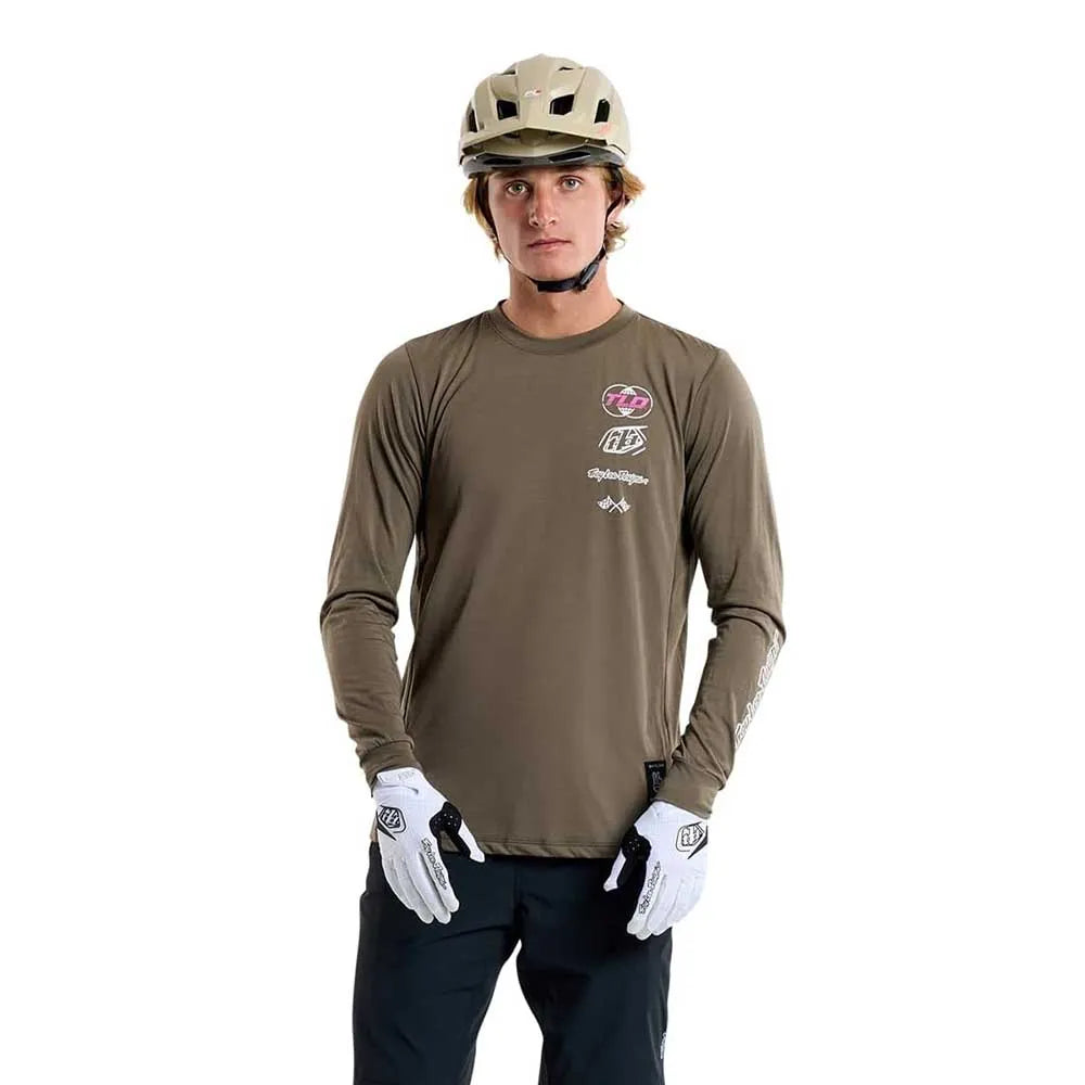 Troy lee designs Skyline Ride Worldwide long sleeve T-shirt