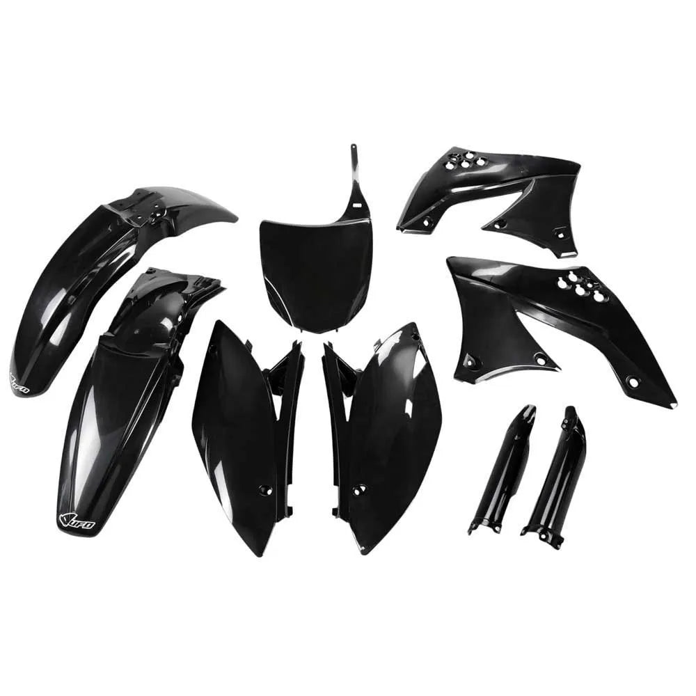 UFO Kawasaki KXF 450 2009-2011 KAKIT213F-001 Fork Protectors & plastics kit