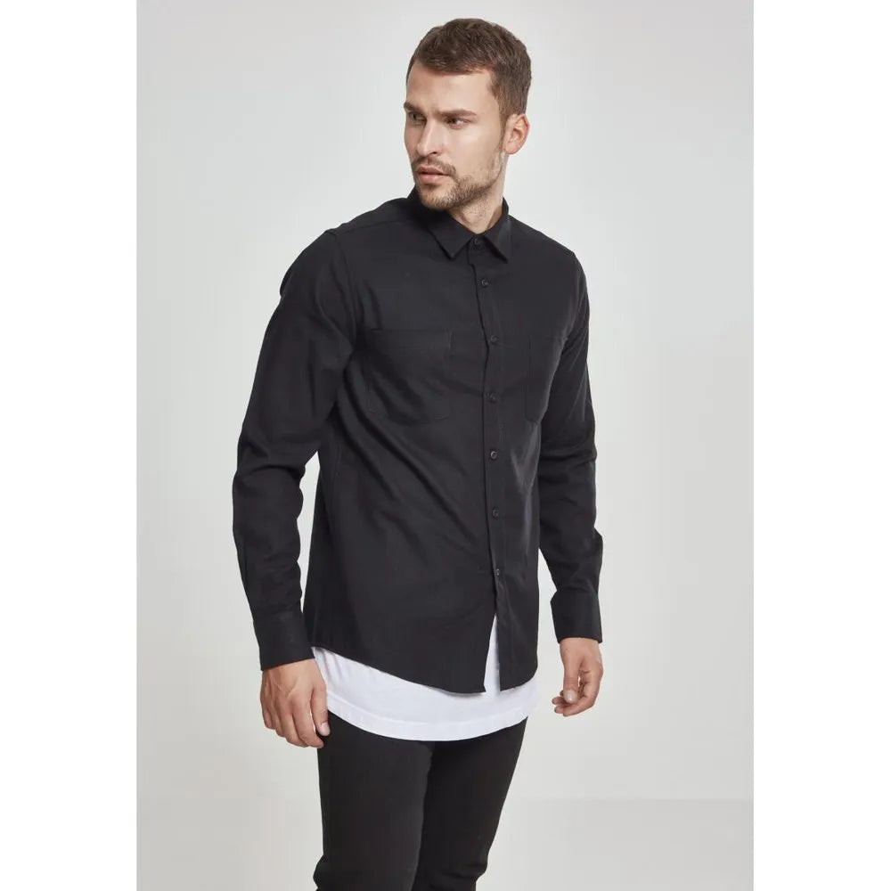 Urban classics Basic Flanell long sleeve shirt