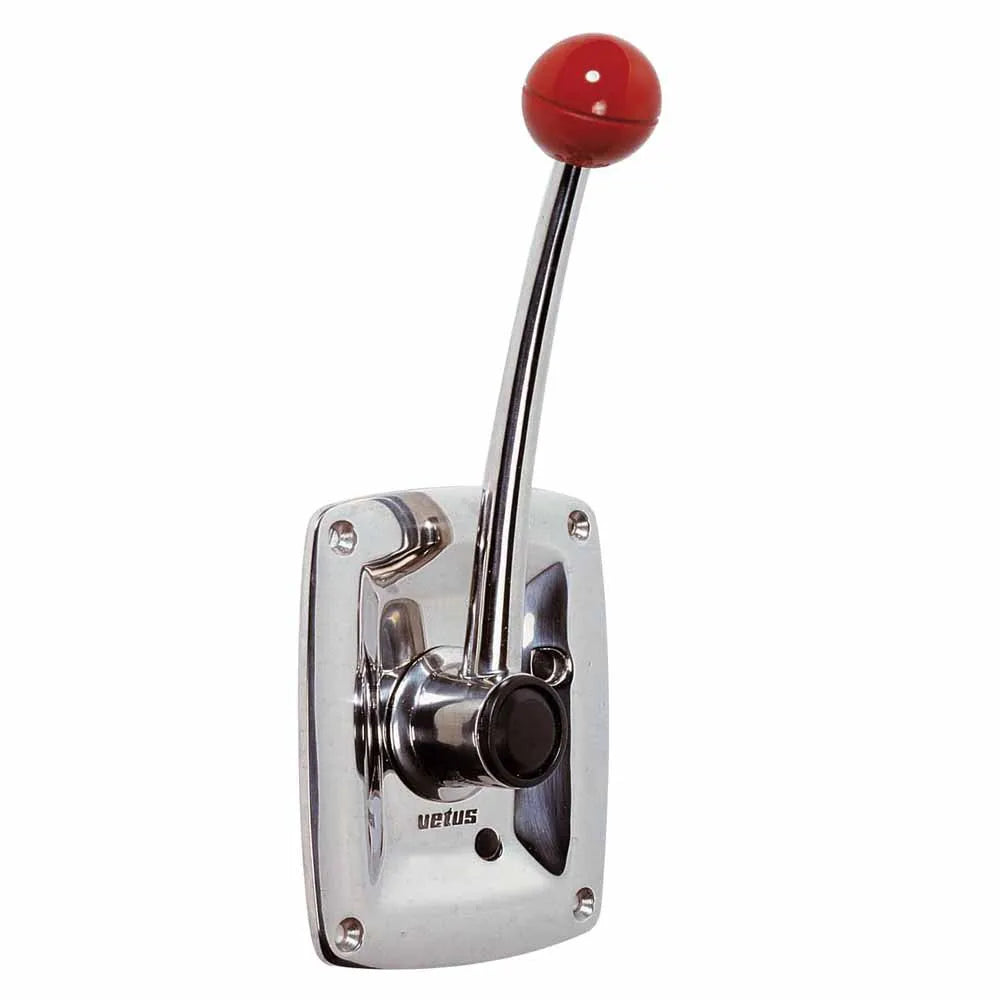 Vetus stainless steel SISCO M-Line/H-Line 1 Engine Simple Lever Side Mount Control