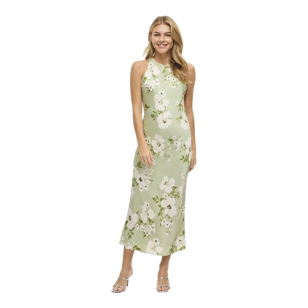Vila Ravena Ankle AOP sleeveless midi dress