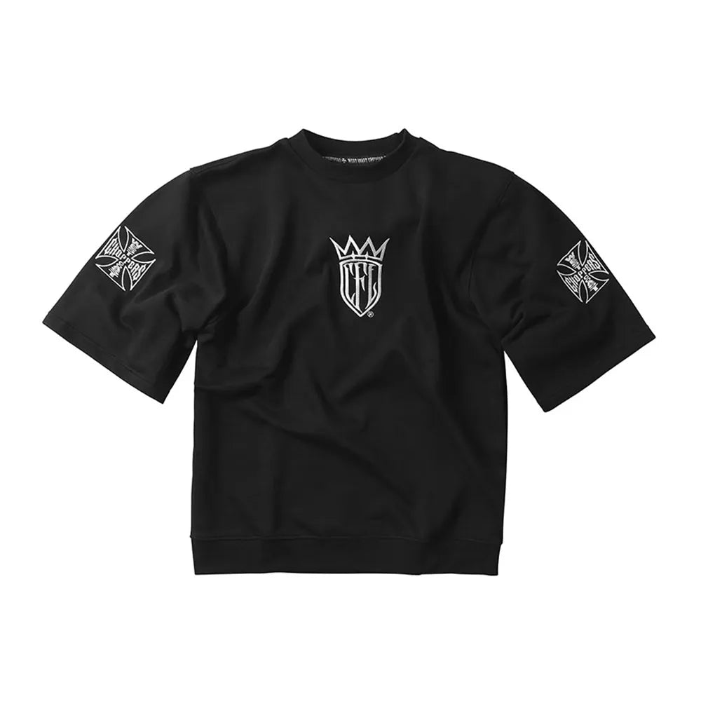 West coast choppers CFL short sleeve sweatshirt