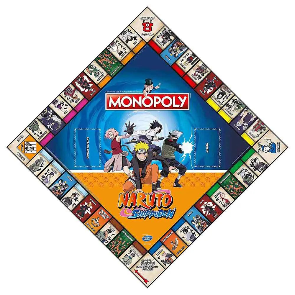 Winning moves Naruto Shippuden board game Spanish Version