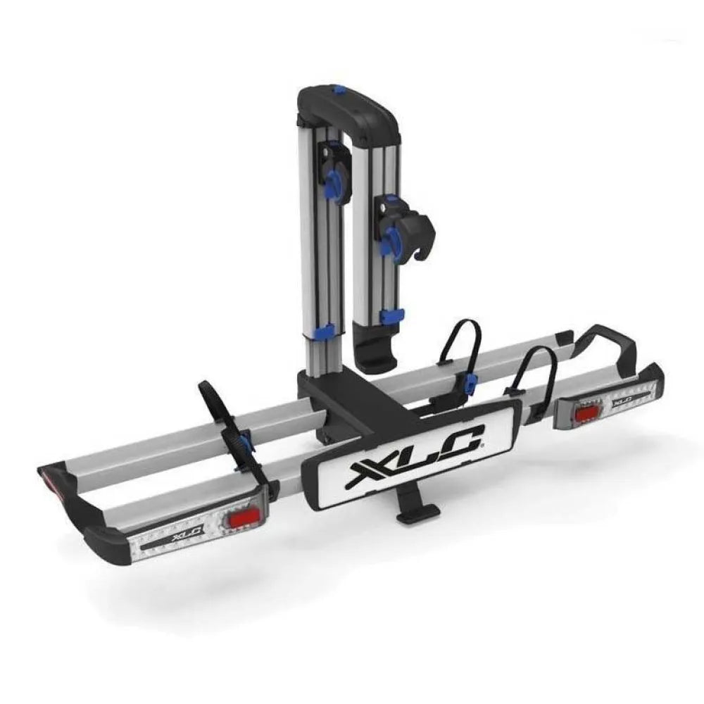 XLC VC-C07 Almada Work-E Xtra LED 2 in 1 Fold Bike Rack For 2 Bikes