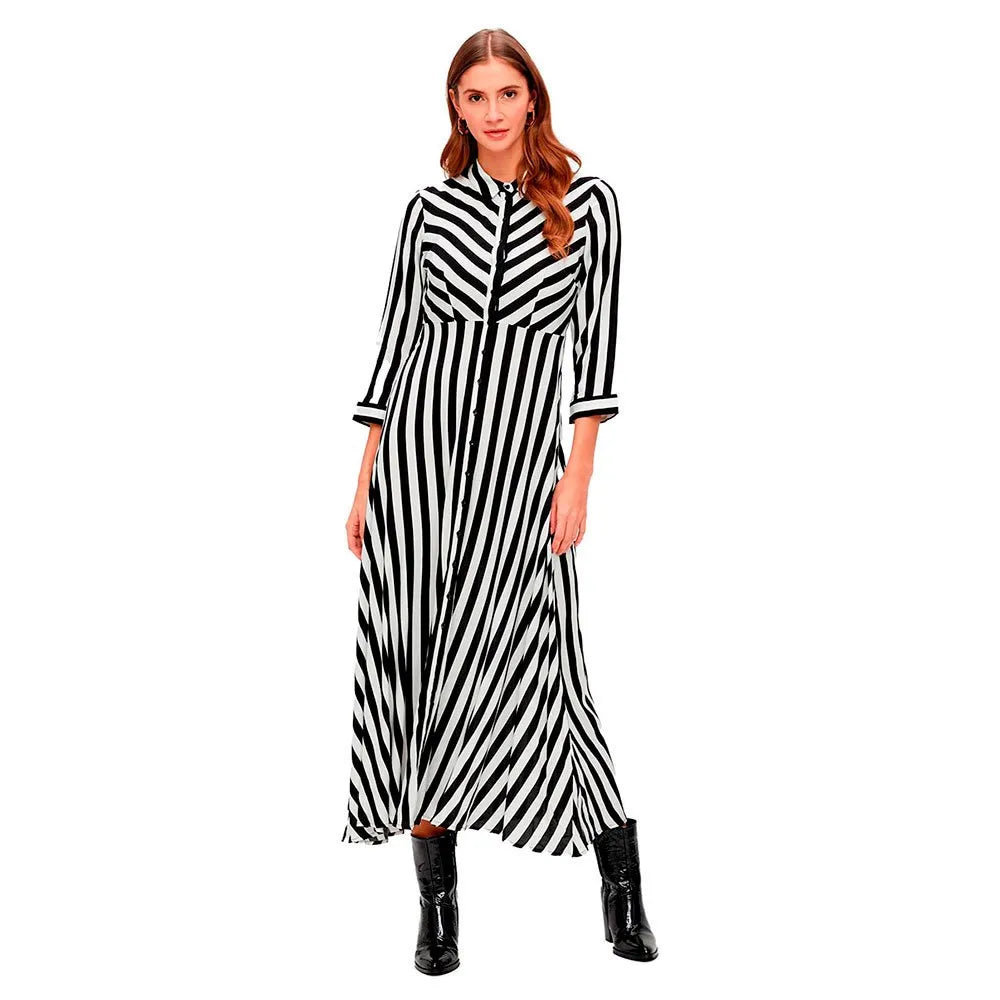Yas Savanna 3/4 Sleeve Long Dress