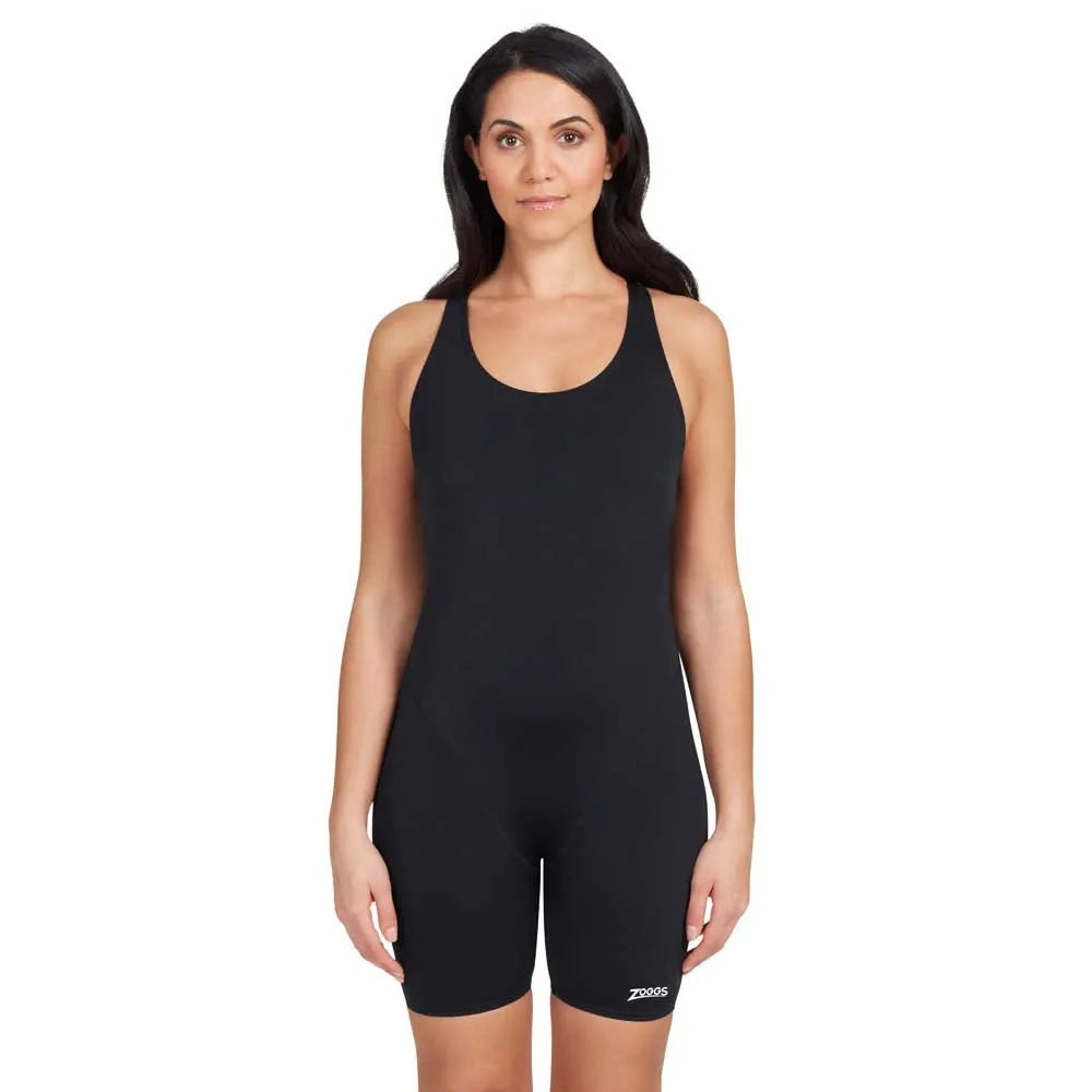 Zoggs Cottesloe Legsuit open back competition swimsuit