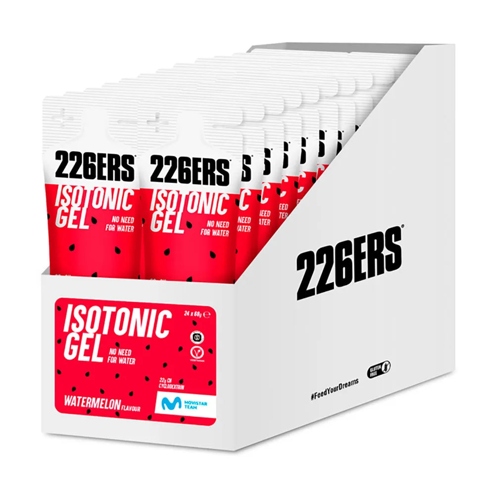 226ERS Energy gels box 68g 24 units