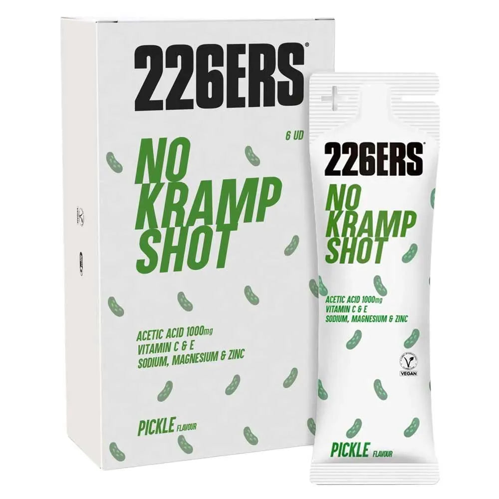 226ERS No Kramp Shot energy drink monodose box pickle 60ml 24 units