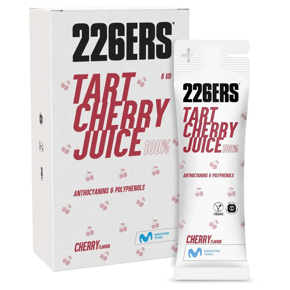 226ERS Tart Cherry Juice Energy Drink Monodose Box cherry 60ml 6 units