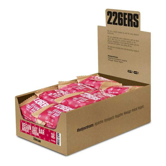 226ERS Vegan Oat energy bars box nougat 50g 24 units
