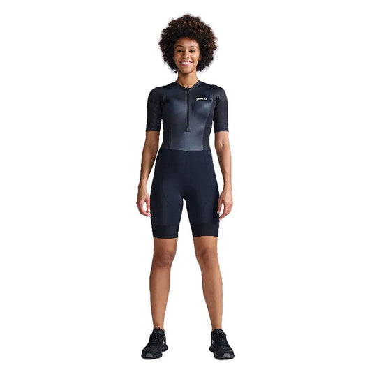 2XU Aero Hex Short Sleeve Trisuit