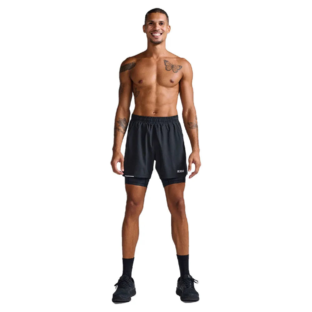 2XU Aero Mesh 5´´ 2 in 1 shorts