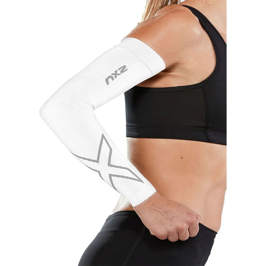2XU Flex Run Compression arm warmers