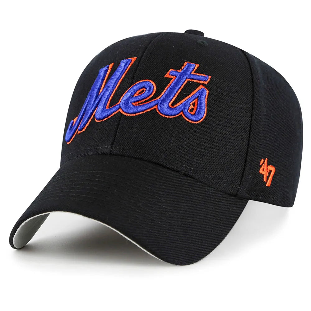 47 MLB New York Mets Script MVP cap