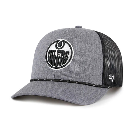 47 NHL Edmonton Oilers Carbon Rope trucker cap