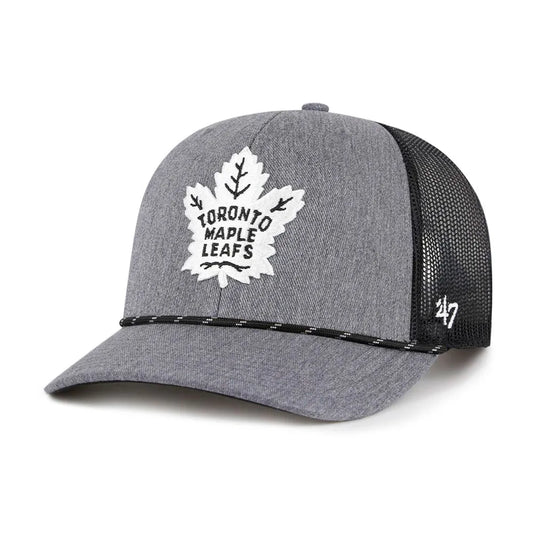 47 NHL Toronto Maple Leafs Carbon Rope trucker cap