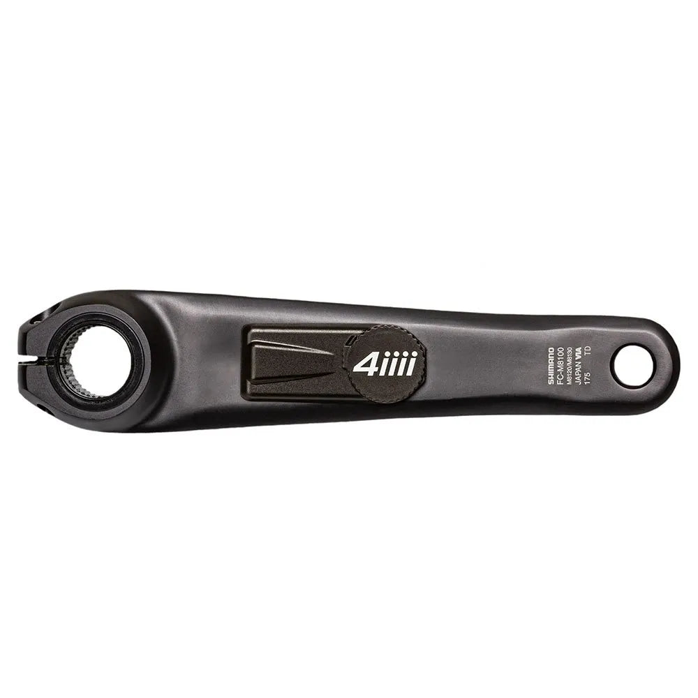 4iiii Precision 3+ XT M8100 left crank with power meter