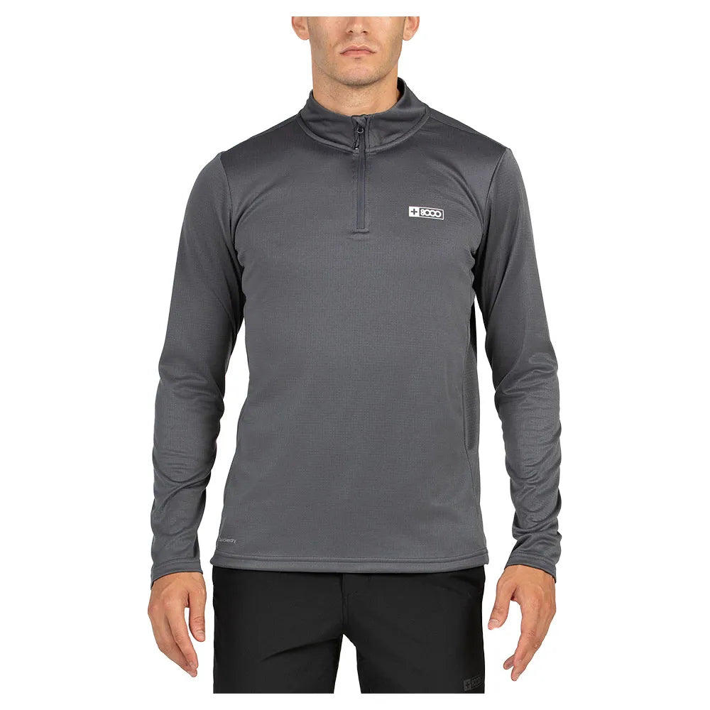 +8000 Portu half zip long sleeve T-shirt