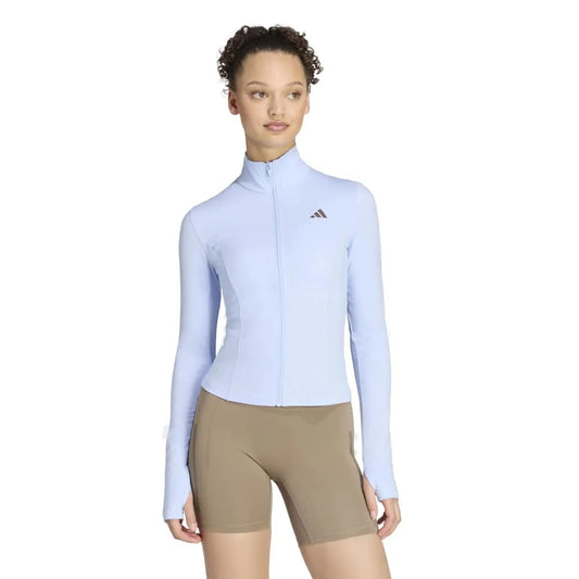 adidas 3 Stripes Studio Zip Through full zip sweatshirt