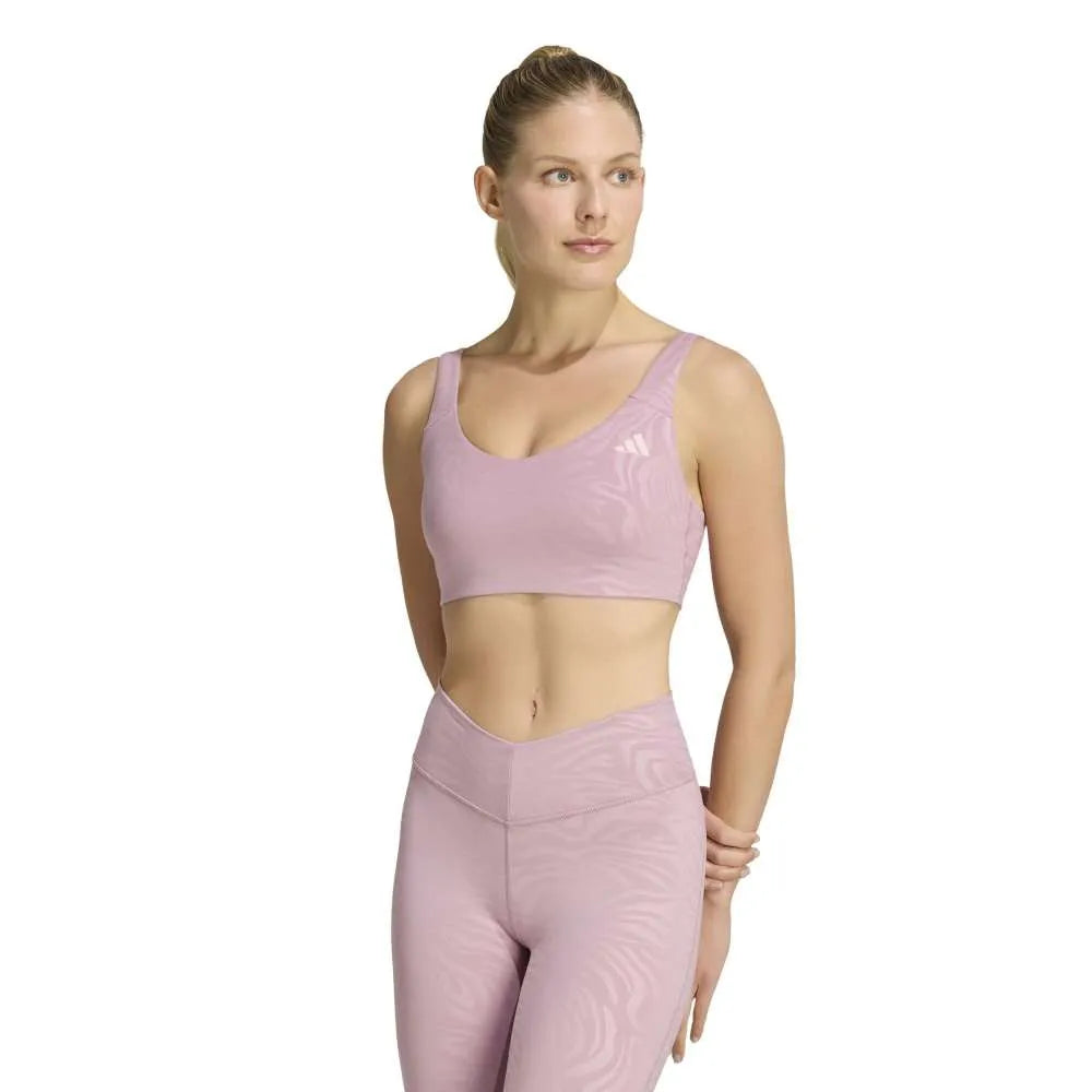 adidas All Me Essentials Graphic Low Impact Sports Bra