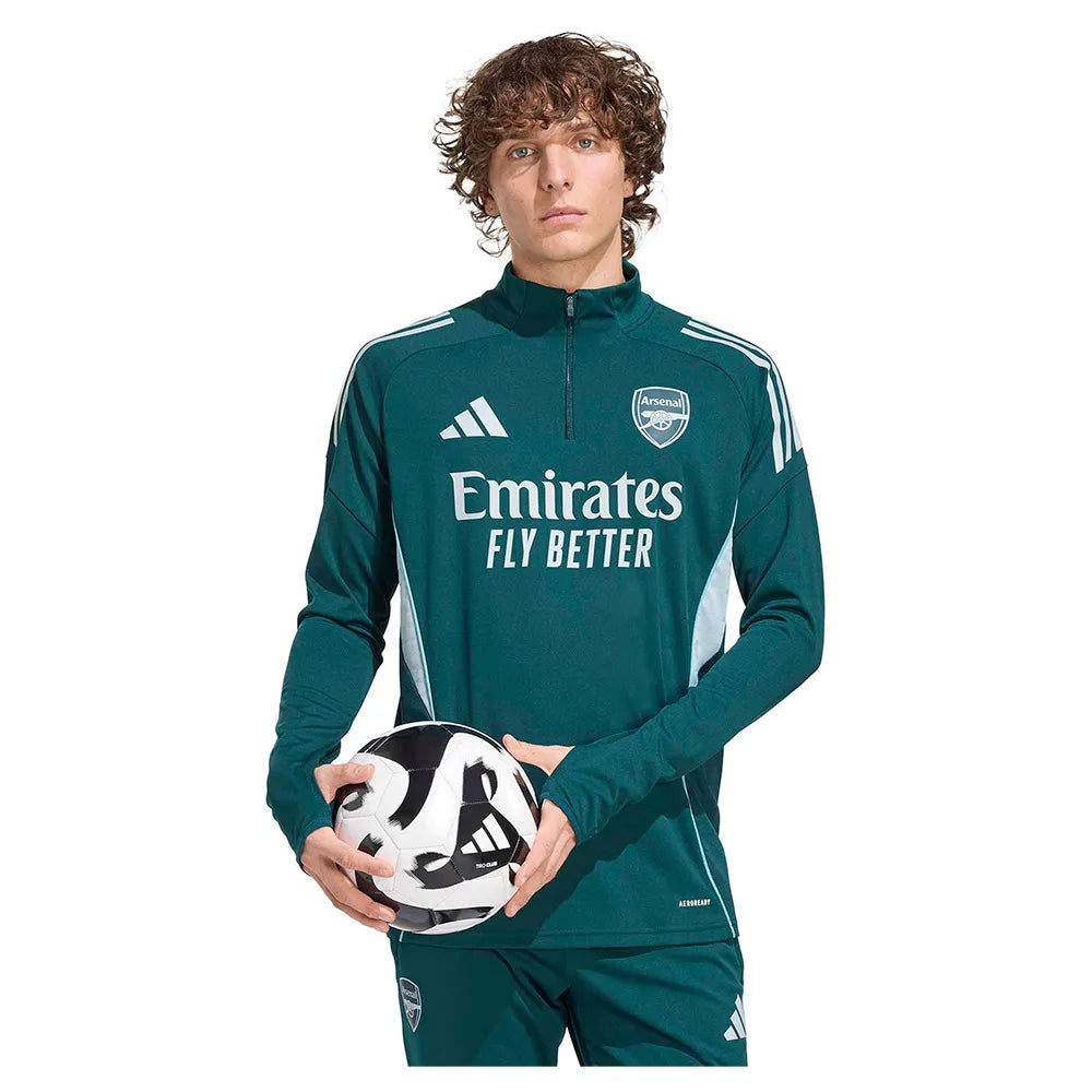 adidas Arsenal FC 25/26 Tiro Competition training half zip sweatshirt