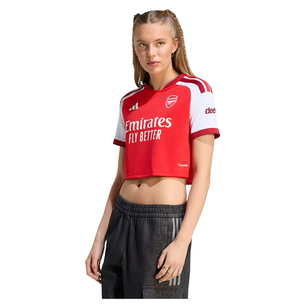 adidas Arsenal FC 26/27 Cropped home Woman Short Sleeve T-Shirt