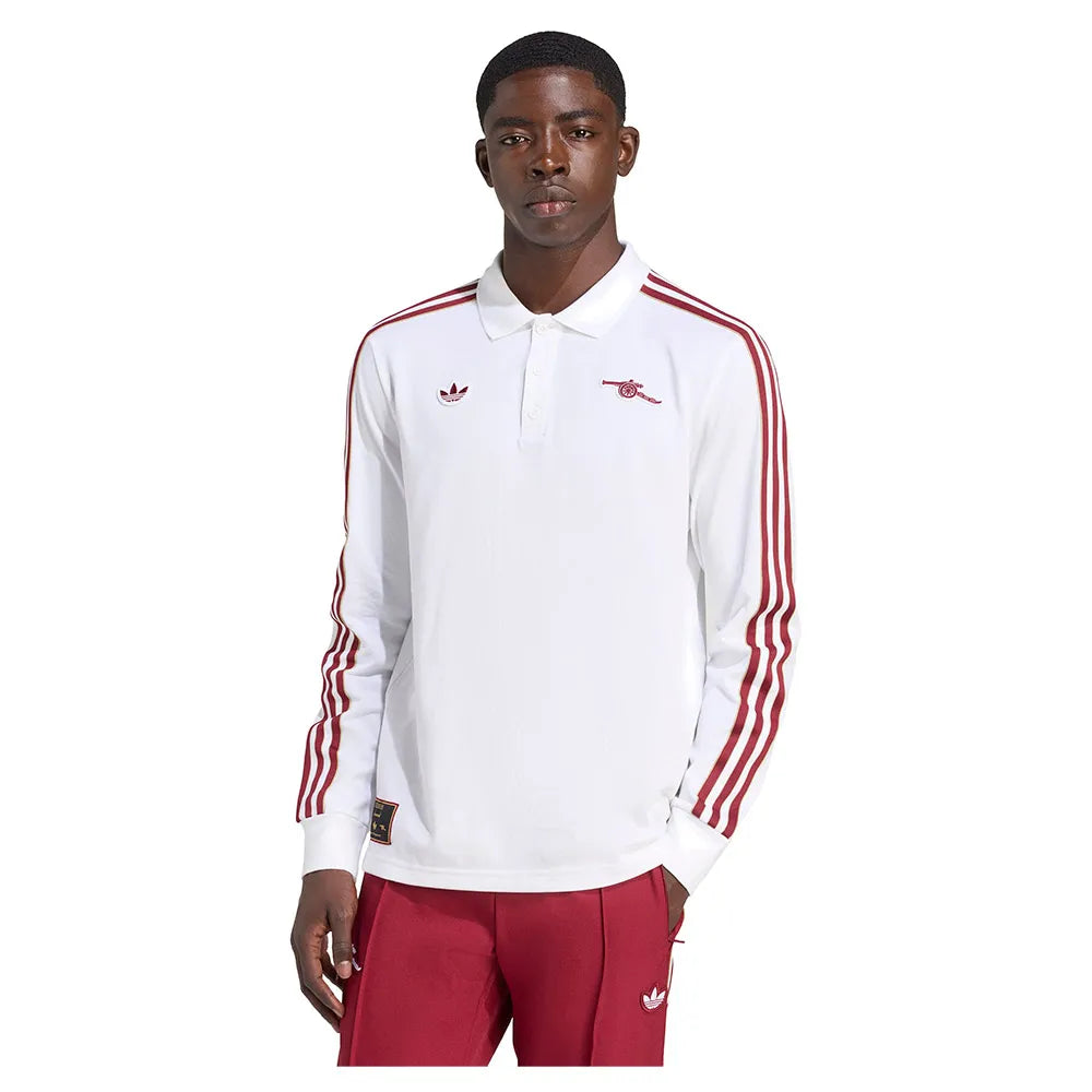 adidas Arsenal Terrace Icons long sleeve polo