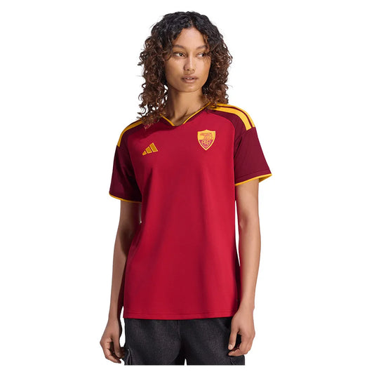 adidas AS Roma 26/27 Jersey home Woman Short Sleeve T-Shirt