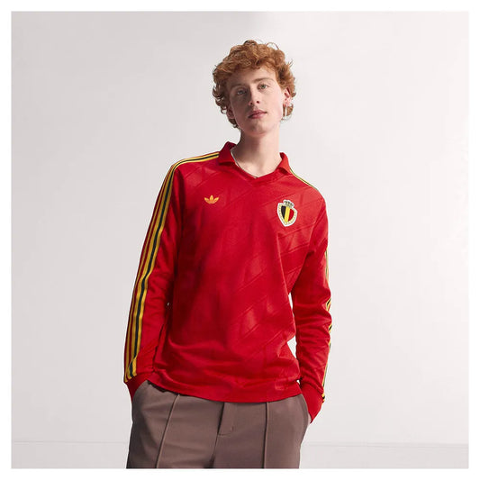 adidas Belgium Home 1986 long sleeve T-shirt