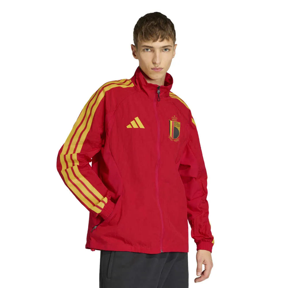 adidas Belgium Home Anthem full zip sweatshirt