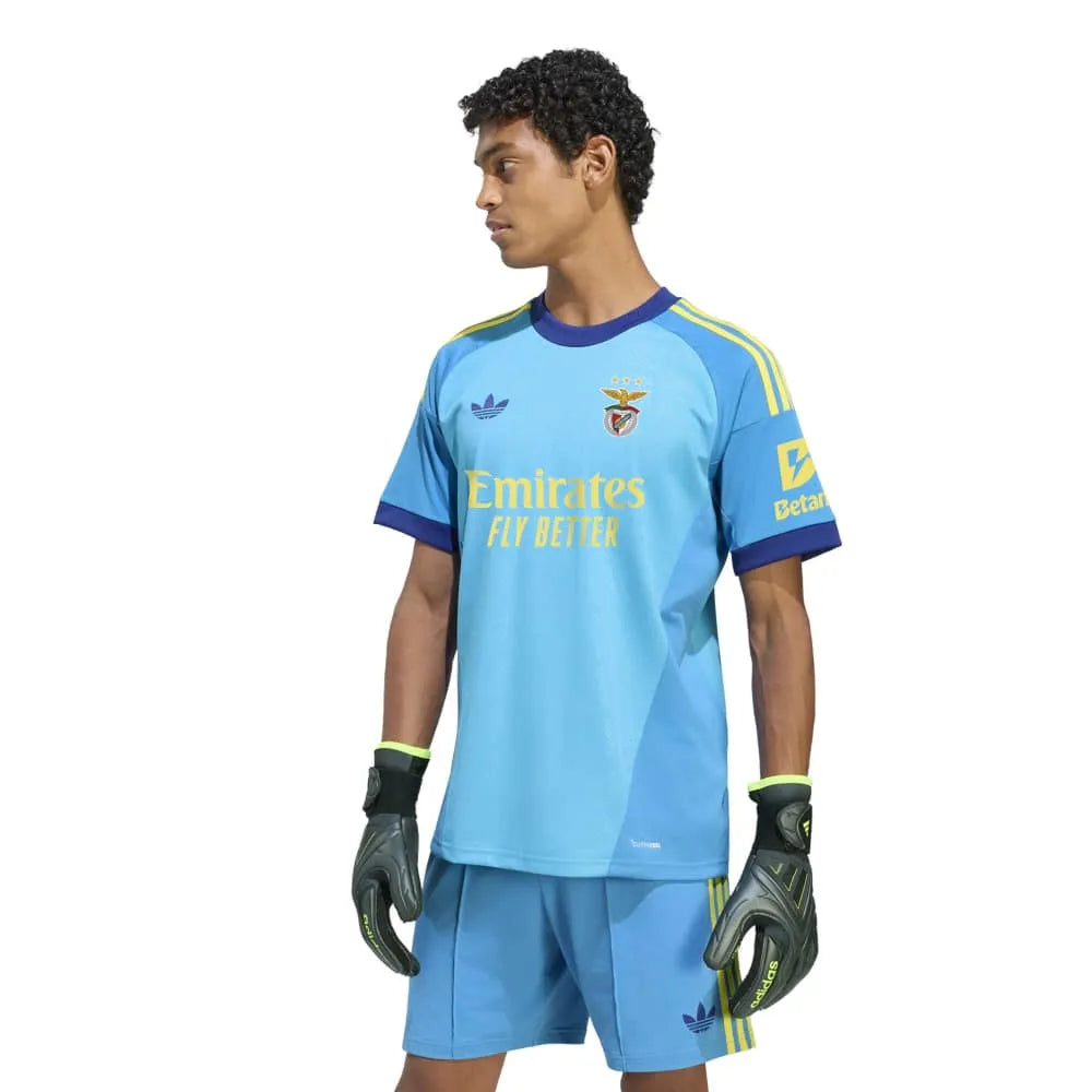 adidas Benfica 26/27 Jersey goalkeeper home short sleeve T-shirt