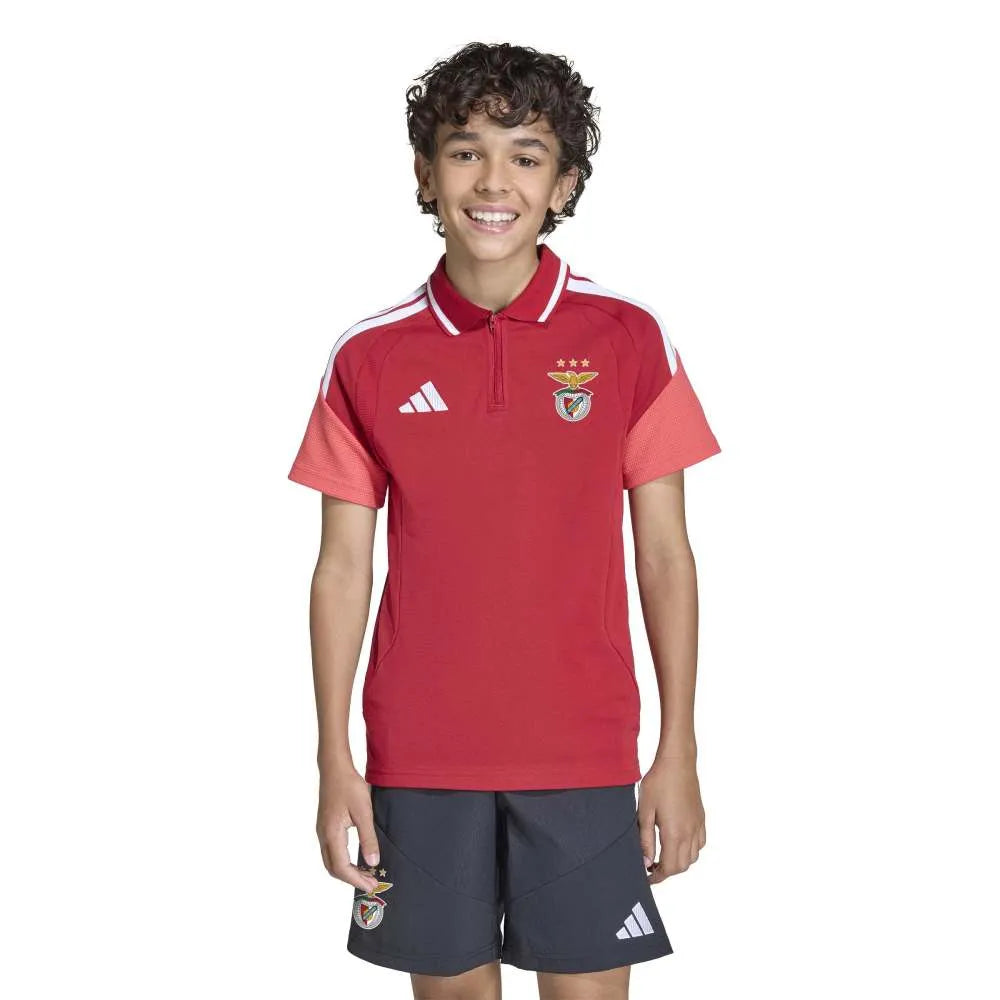adidas Benfica 26/27 junior short sleeve polo