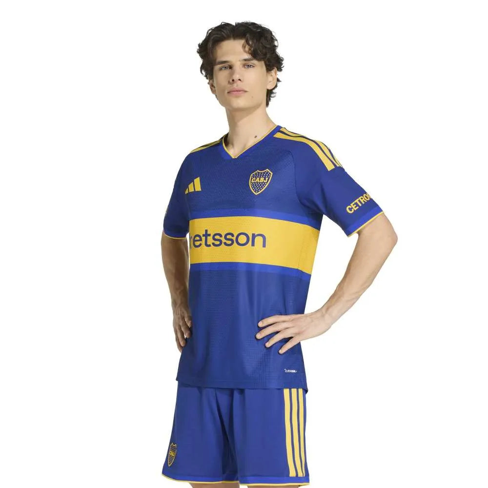 adidas Boca Juniors 26/27 Authentic Jersey home short sleeve T-shirt
