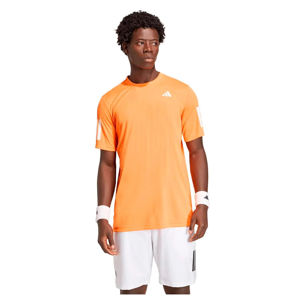 adidas Club Climacool 3 Stripes short sleeve T-shirt